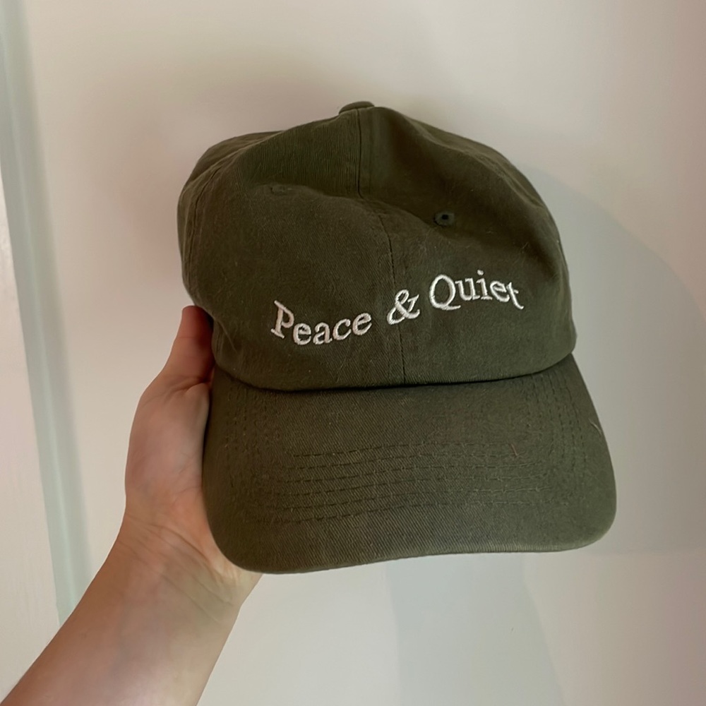 Peace + Quiet hat